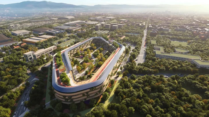 Zaha Hadid Architects Malpensa Hospital photo courtesy of ZHA (1)