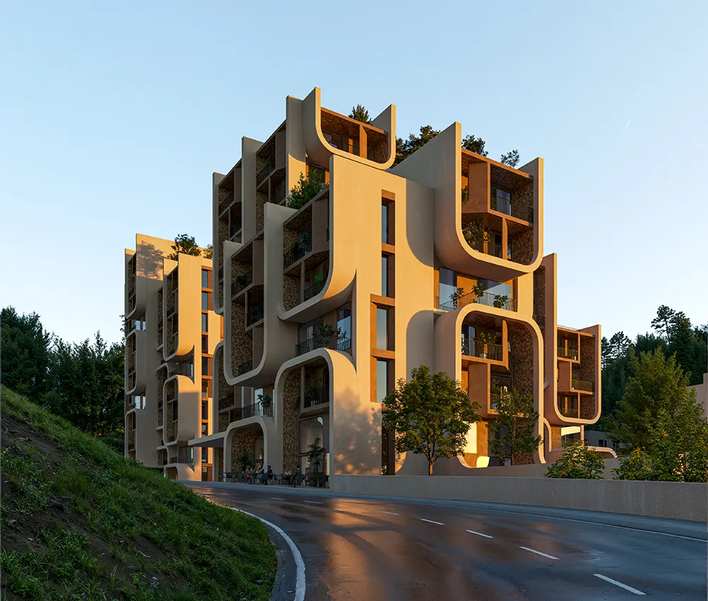 Nest and Cascades by ZHA