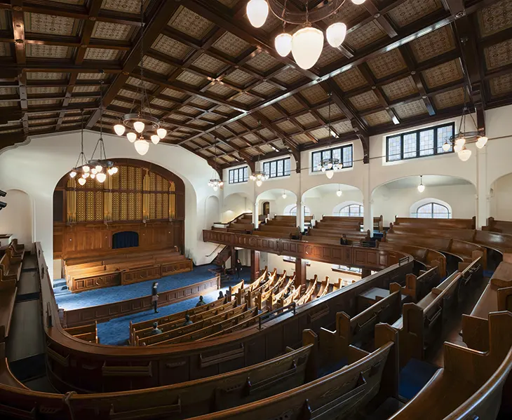 The Butterfly + First Baptist Church Complex by Revery Architecture