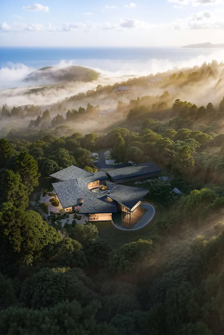 Yakushima Residence by Kerimov Architects