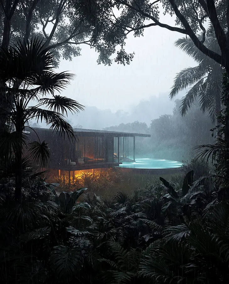 Yakushima Residence by Kerimov Architects